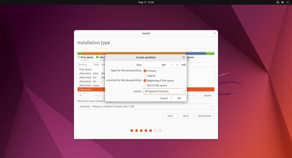 Ubuntu-22-04-EFI-Partition