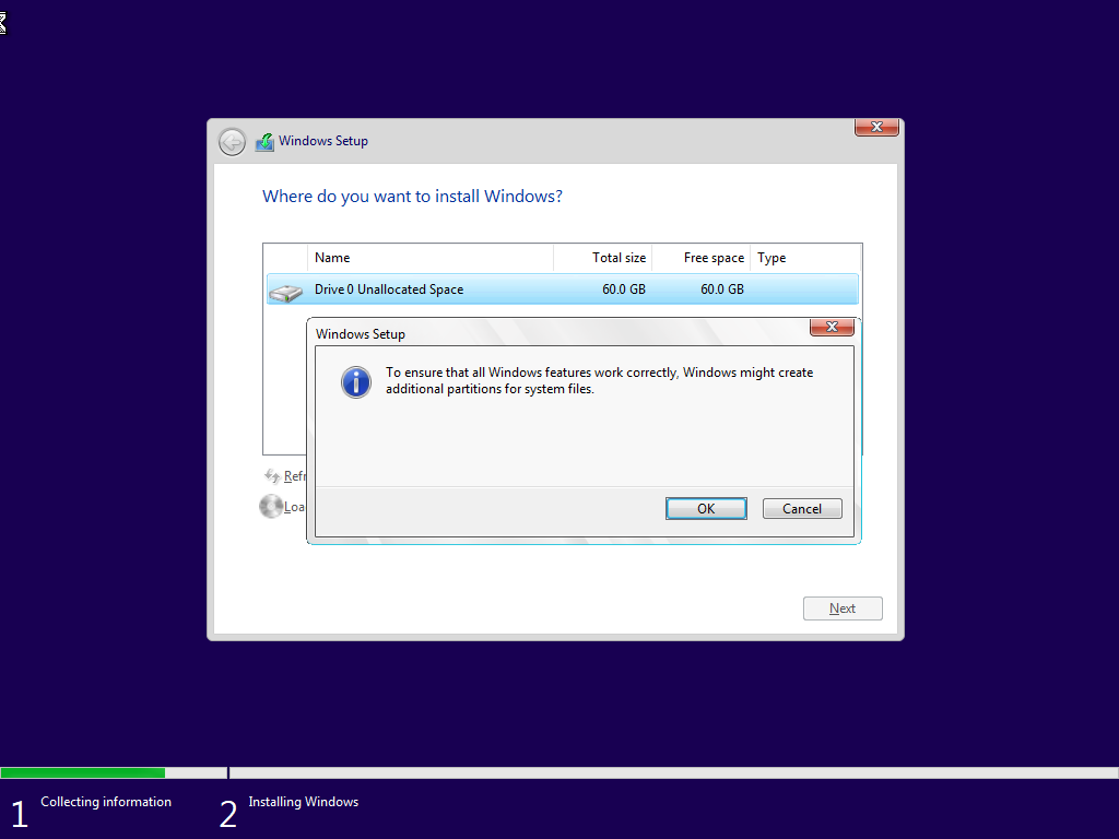 Windows 11 installation 7-2